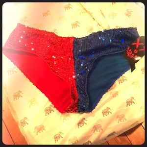 NWT Harley Quinn sequin shorts